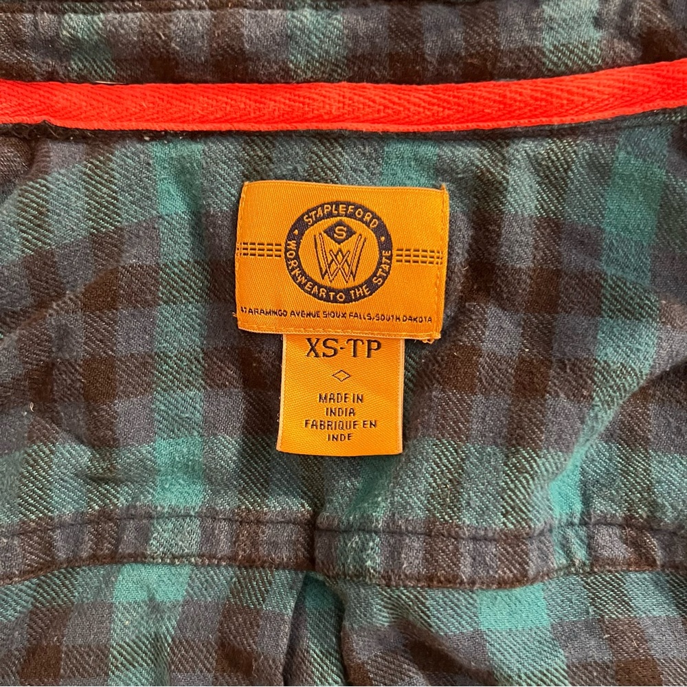 Blue/green flannel - Picture 5 of 5